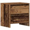 vidaXL Armadio da Notte 2 pcs Legno vecchio 45 x 34 x 44,5 cm