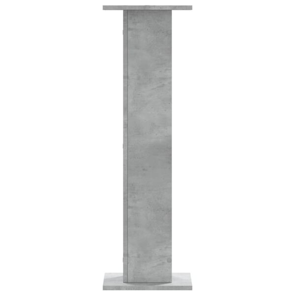 vidaXL Supporti per Piante 2 pz Grigio Cemento 30x30x95 cm Truciolato