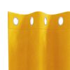 vidaXL Tende oscuranti 2 pcs Giallo senape 140 x 225 cm Velluto