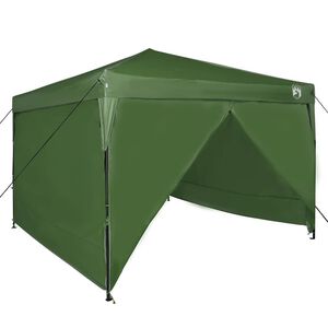 vidaXL Tenda Gazebo 290 x 290 x 251 cm Verde Tessuto