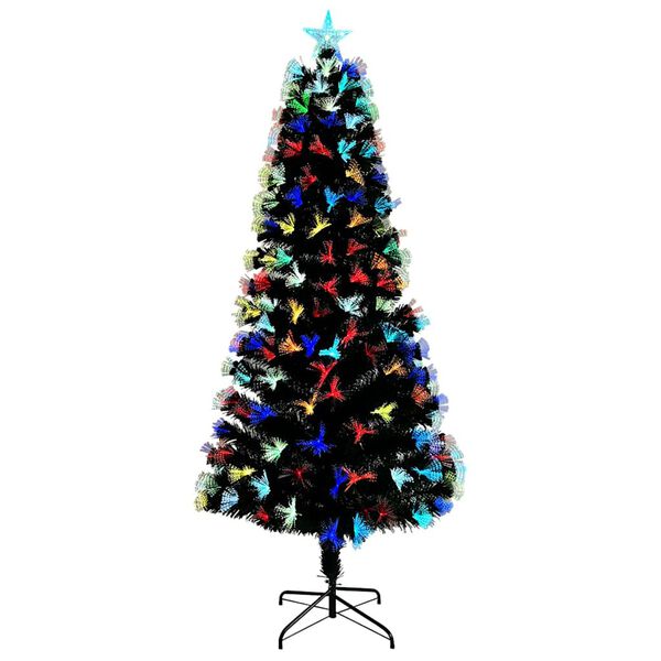 vidaXL Albero di Natale artificiale Verde 210 cm PVC