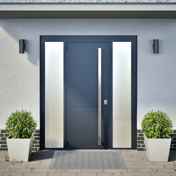 vidaXL Fioriere da Giardino 2 pz 40x40x40 cm in Acciaio Inox