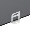 vidaXL Clip di Livellamento per Piastrelle 2500 pz 1,5 mm