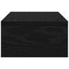 vidaXL Supporto per Monitor Rovere Nero 42x24x13 cm in Truciolato
