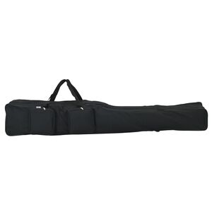 vidaXL Borsa per Canna da Pesca Nera 150 cm in Tessuto Oxford