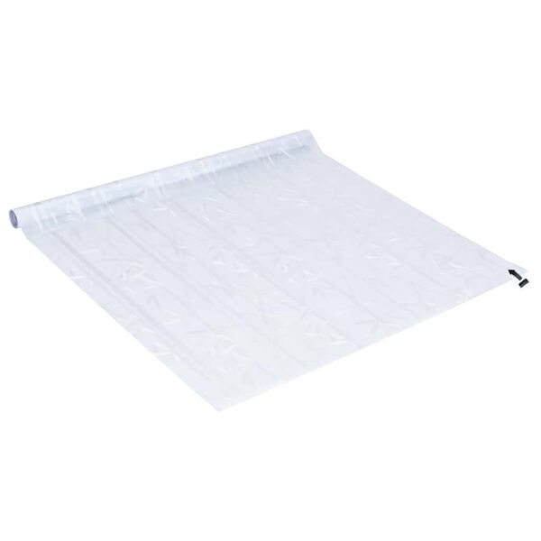 vidaXL Pellicola per Finestra Smerigliata Motivo Bambù 90x500 cm PVC