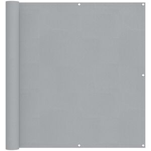 vidaXL Schermo da balcone 120 x 200 cm Oxford alu rivestito in PU