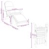 vidaXL Sedia Adirondack Giardino con Poggiapiedi Legno Massello Acacia