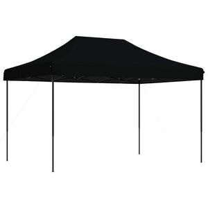 vidaXL Tenda Party 279 x 410 x 315 cm Nero Tessuto Oxford
