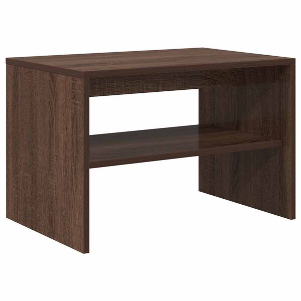 vidaXL Mobile Porta TV Rovere Marrone 60x40x40 cm Legno Multistrato