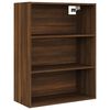 vidaXL Armadietto Pensile a Parete Rovere Marrone 69,5x32,5x90 cm