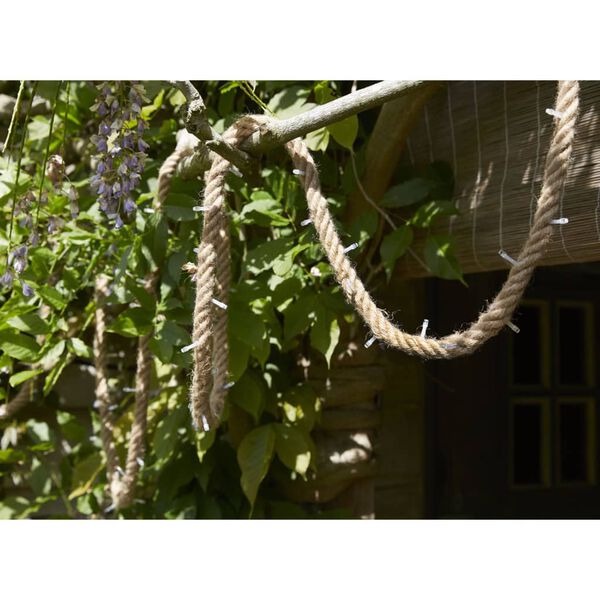 Luxform Stringa di Luci LED Manila 5 m Marrone