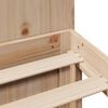 vidaXL Letto Libreria senza Materasso 120x200cm Legno Massello di Pino