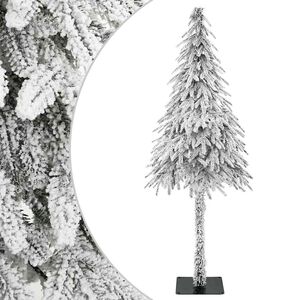 vidaXL Albero di Natale artificiale Bianco 86 x 86 x 210 cm