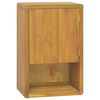 vidaXL Mobile da Bagno a Parete 45x30x70 cm in Legno Massello di Teak