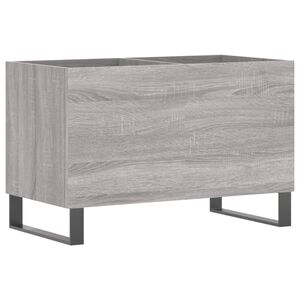 vidaXL Mobile Porta Dischi Grigio Sonoma 74,5x38x48 Legno Multistrato