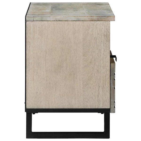 vidaXL Unit&agrave; TV con cassetto Bianco 80 x 33 x 46 cm Legno multistrato