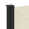 vidaXL Tenda da Sole Laterale Retrattile Crema 100x500 cm