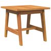 vidaXL Tavolo laterale Olio Naturale 45 x 45 x 40 cm