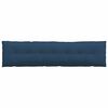 vidaXL Cuscino per Schiena Blu 200 x 19 x 50 cm Tessuto