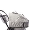 Duvoplus Passeggino per Animali Domestici Deluxe 79x46x99 cm Grigio