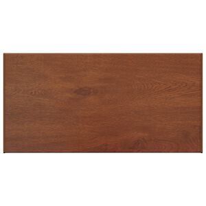 vidaXL Soglia della Finestra Legno Marrone 60 x 40 x 4,5 cm PVC