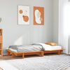 vidaXL Letto senza Materasso Marrone Cera 90x190 cm in Legno di Pino