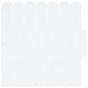 vidaXL Piastrella Piuma 50 pz Bianco 30 x 30 cm Poliuretano e PET