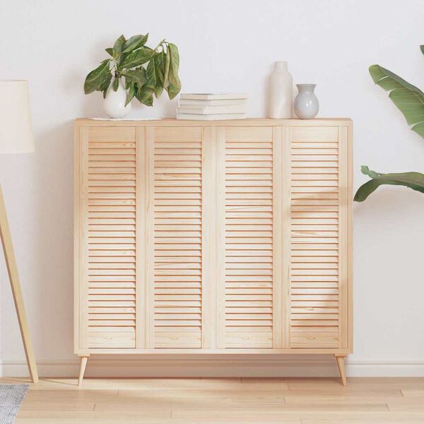 vidaXL Ante con Design a Lamelle 4 pz 99x29,5 cm in Legno di Pino