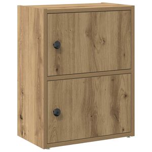 vidaXL Libreria Rovere Artigianale 40x24x52 cm in Legno Multistrato