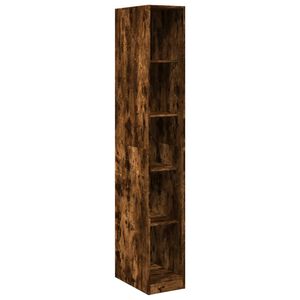 vidaXL Armadio Rovere Fumo 30x50x200 cm in Legno tecnico