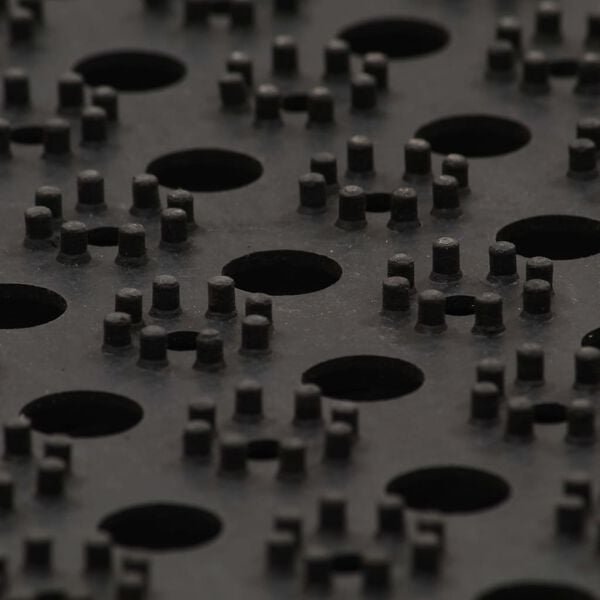 vidaXL Zerbino in Gomma 22 mm 80x120 cm