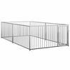 vidaXL Canile da Esterno 200x400x100 cm
