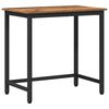 vidaXL tavolo Legno vecchio 100 x 50 x 76,5 cm