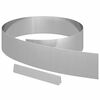 vidaXL Bordura per Prato 4 pz 450 x 0.05 x 15 cm Acciaio zincato