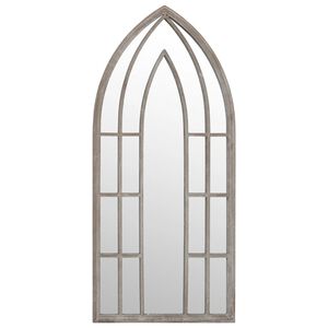 vidaXL Specchio Sabbia 100x45 cm Ferro per Uso Interno