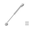 vidaXL Molla Gas Idraulica 12 pz Argento 280 x 17 x 16 mm PP e Ferro