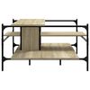 vidaXL Tavolino Salotto Rovere Sonoma 100x100x48,5cm Legno&nbsp;Multistrato
