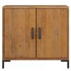 vidaXL Credenza Marrone 75x35x70 cm in Legno Massello di Pino