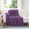 vidaXL Coperte da Pile 6 pcs Viola 200 x 150 cm Panno
