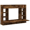 vidaXL Scrivania a Parete Rovere Fumo 105x48x75cm Legno Multistrato