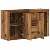 vidaXL Credenza Legno vecchio 120 x 36 x 69 cm Legno multistrato