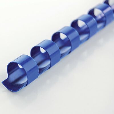 GBC Set Dorsi a Spirale di Rilegatura CombBind 14 mm Blu
