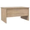 vidaXL Tavolino Salotto Rovere Sonoma 80x50x42,5 cm Legno Multistrato