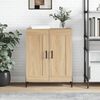vidaXL Credenza Rovere Sonoma 69,5x34x90 cm in Legno Multistrato