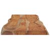 vidaXL Piano Tavolo 120x40x2,5 cm Rettangolare Legno Acacia Bordi Vivi