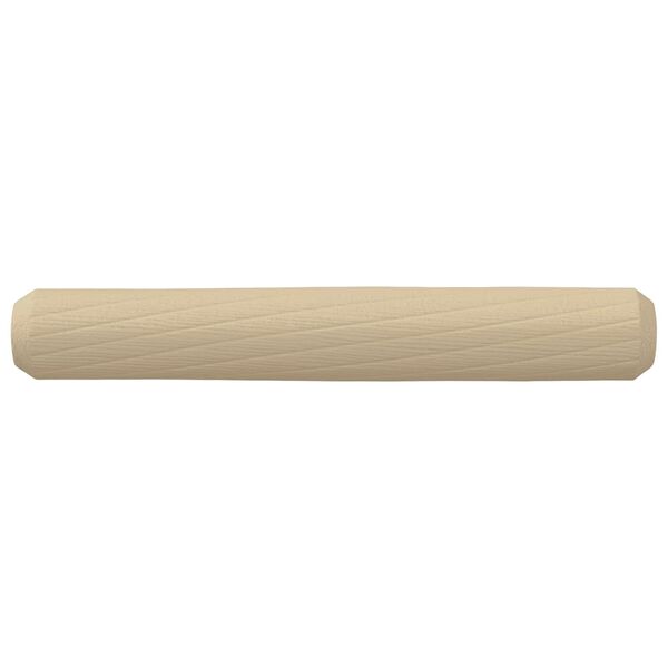 vidaXL Dowel in legno 2 pcs Marrone &Oslash;8 x 50 mm Legno massello