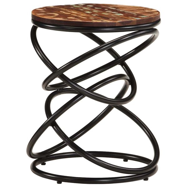 vidaXL Tavolino da Salotto 40x40x52 cm in Legno Massello di Recupero