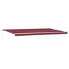 vidaXL Tenda da Sole Retrattile Manuale Bord&ograve; 600x300 cm