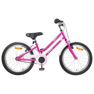 vidaXL Bicicletta per Bambini 24 Pollici per 8-12 anni Rosa Bianco